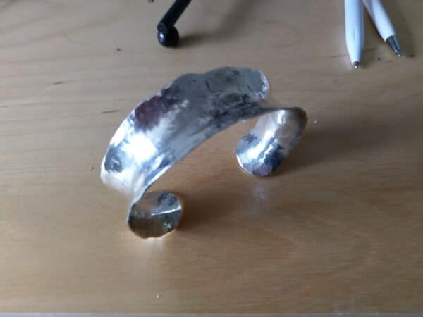 Zilveren dames armband