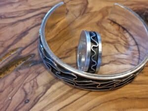 Damesarmband + ring
