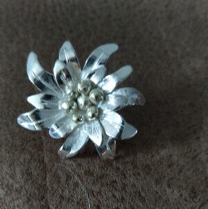 Zilveren broche