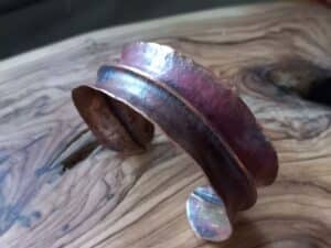 Damesarmband koper