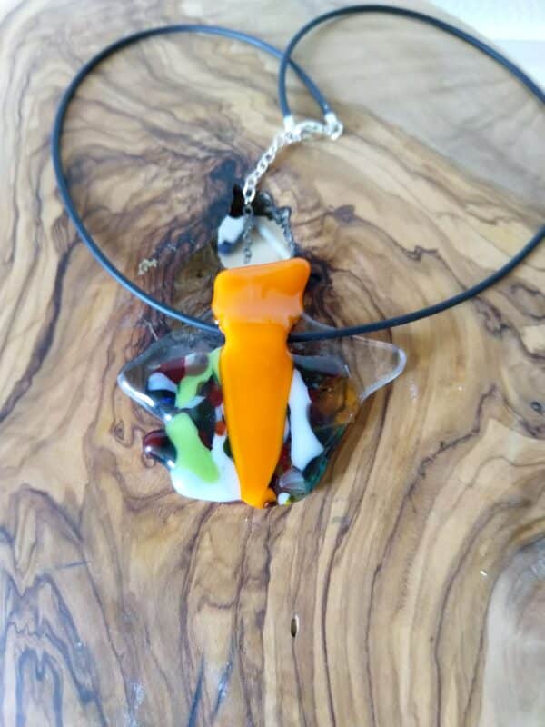 Hanger van fusion glas
