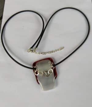 Hanger van fusion glas